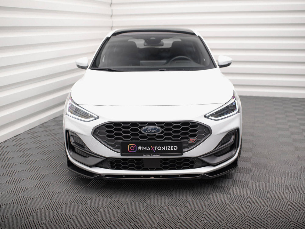 Maxton Design Front Splitter V.7 Ford Focus ST / ST-Line Mk4 Facelift