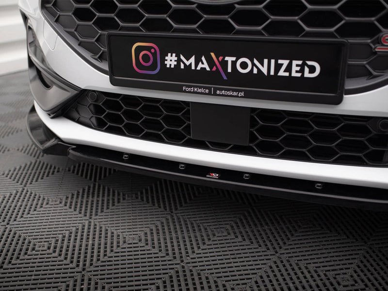 Maxton Design Front Splitter V.7 Ford Focus ST / ST-Line Mk4 Facelift