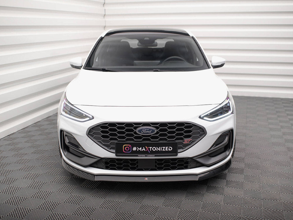 Maxton Design Front Splitter V.8 Ford Focus ST / ST-Line Mk4 Facelift