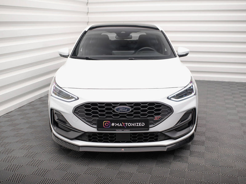 Maxton Design Front Splitter V.8 Ford Focus ST / ST-Line Mk4 Facelift