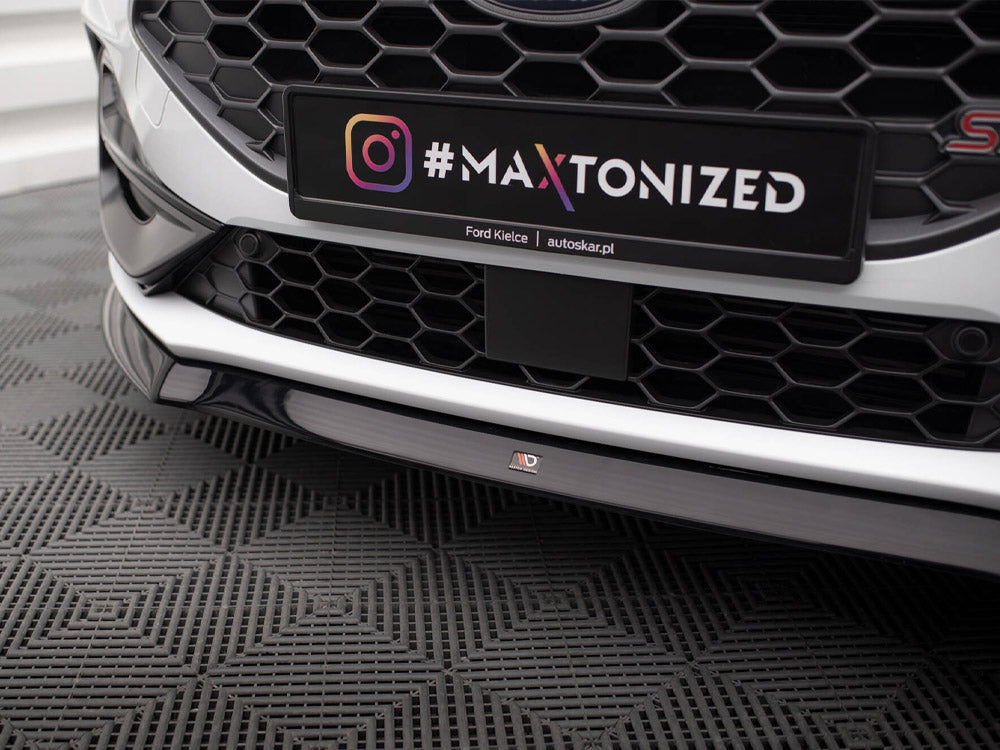 Maxton Design Front Splitter V.8 Ford Focus ST / ST-Line Mk4 Facelift