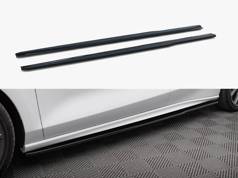 Maxton Design Side Skirts Diffusers V.3 Ford Focus ST / ST-Line Mk4 Facelift