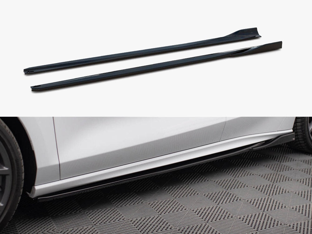 Maxton Design Side Skirts Diffusers V.4 Ford Focus ST / ST-Line Mk4 Facelift