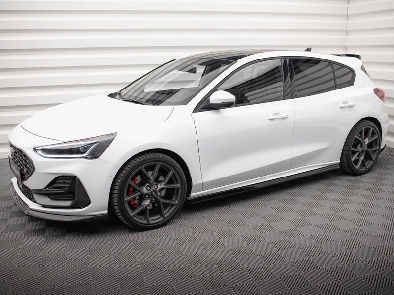 Maxton Design Side Skirts Diffusers V.5 Ford Focus ST / ST-Line Mk4 Facelift
