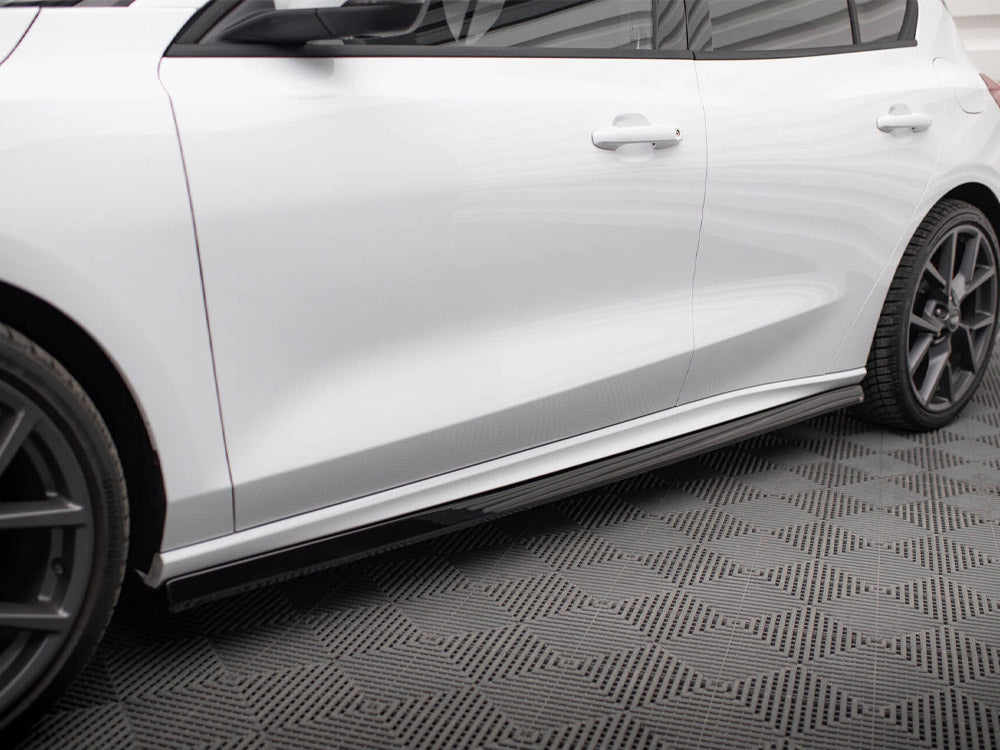 Maxton Design Side Skirts Diffusers V.5 Ford Focus ST / ST-Line Mk4 Facelift