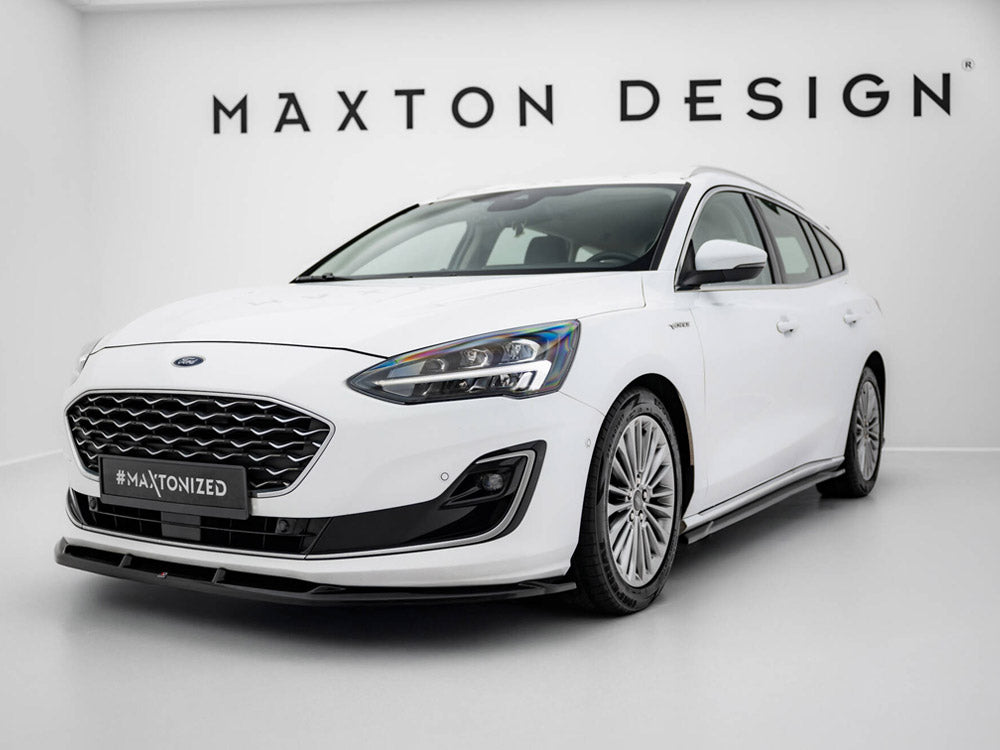 Maxton Design Front Splitter V.1 Ford Focus Vignale Mk4
