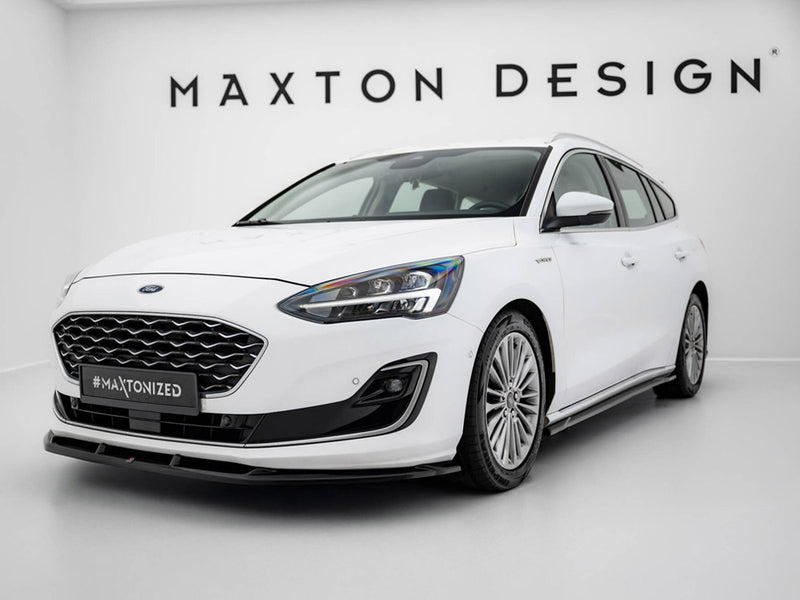 Maxton Design Front Splitter V.1 Ford Focus Vignale Mk4