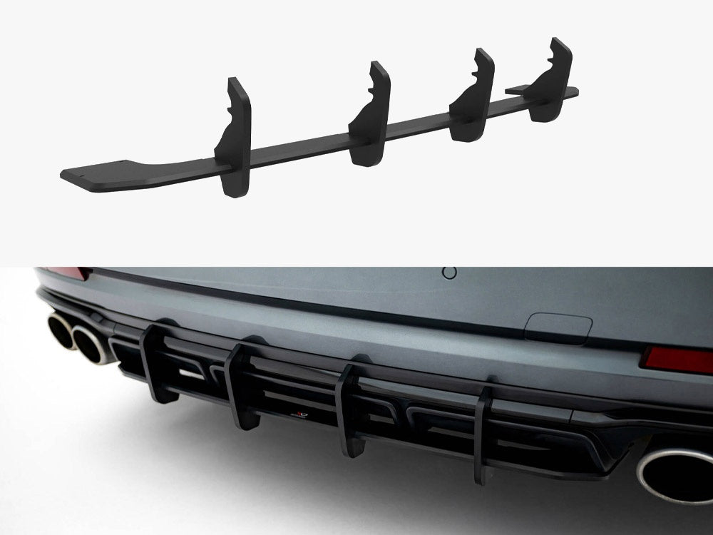 Maxton Design Street PRO Rear Diffuser Audi S8 D5 Facelift