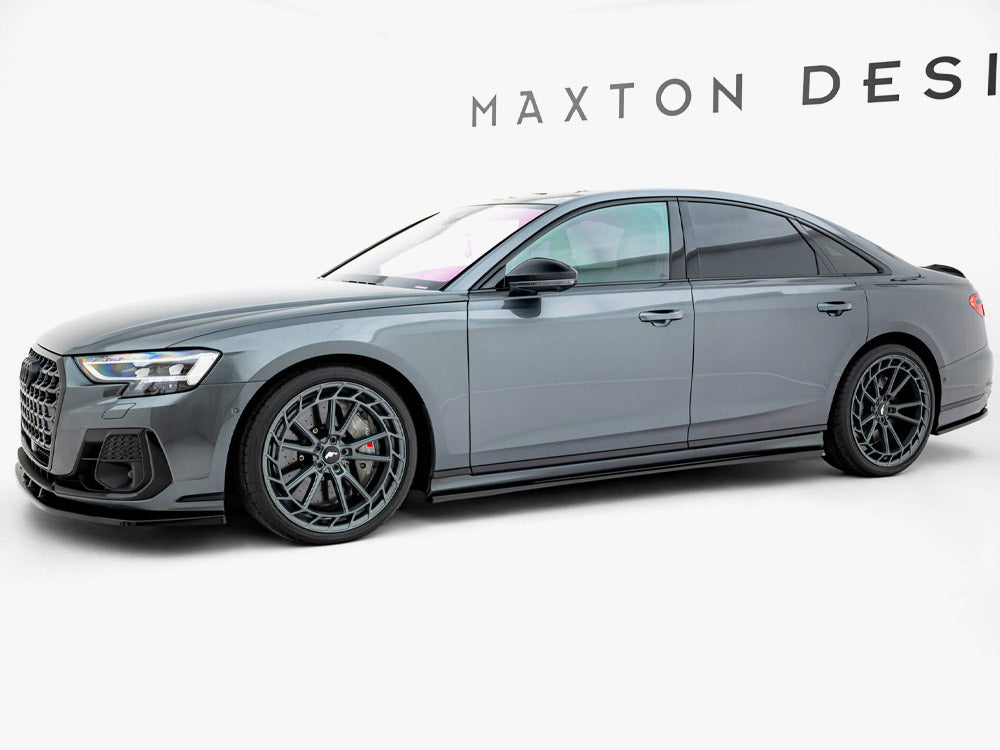 Maxton Design Side Skirts Diffusers Audi S8 / A8 S-Line D5 Facelift