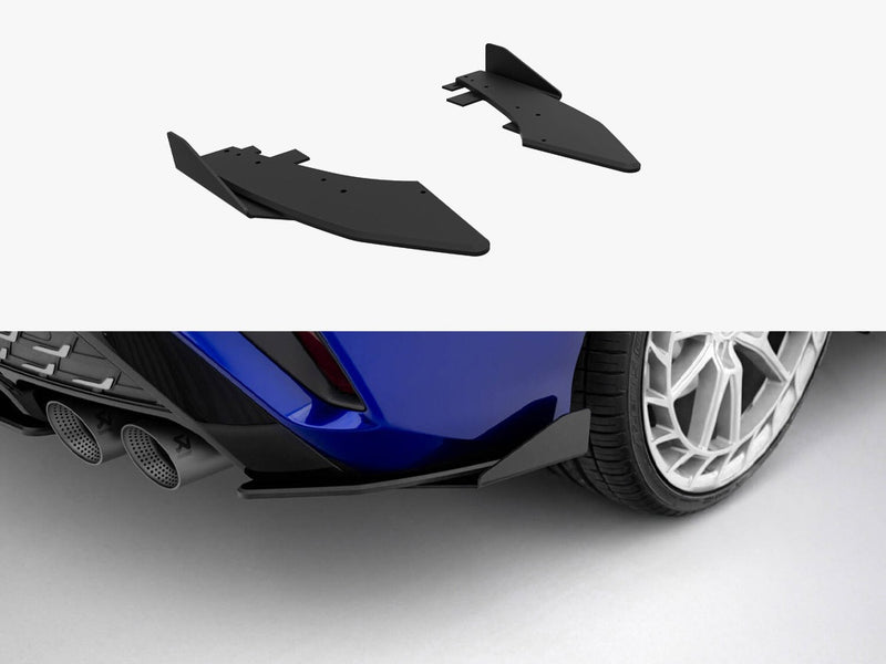 Maxton Design Street Pro Rear Side Splitters + Flaps Audi S3 Sedan 8Y Facelift