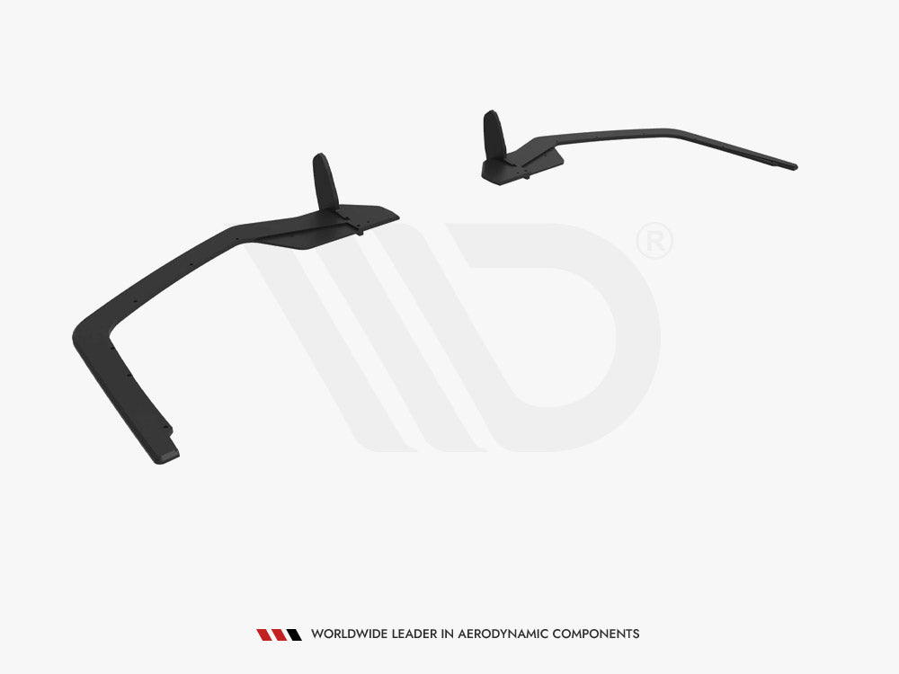 Maxton Design Street Pro Rear Side Splitters Honda Civic Sport Mk10