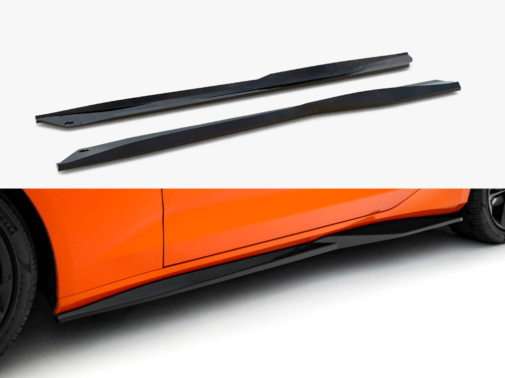 Maxton Design Side Skirts Diffusers V.1 Chevrolet Camaro SS Mk6 Facelift