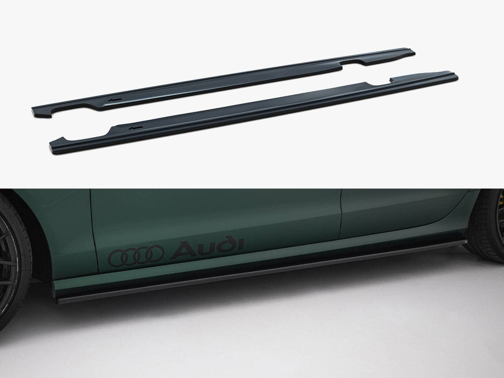 Maxton Design Side Skirts Diffusers Audi S6 / A6 S-Line C7