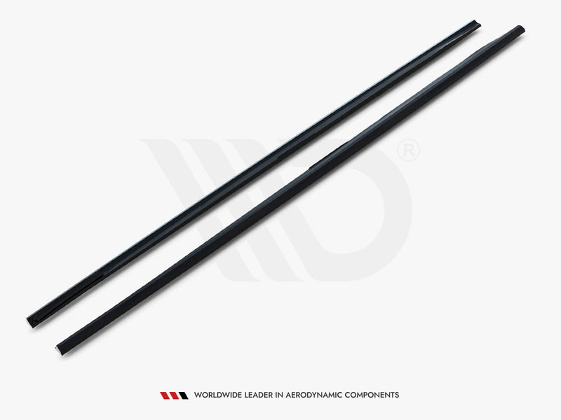 Maxton Design Side Skirts Diffusers V.2 Audi A6 S-Line / S6 C7