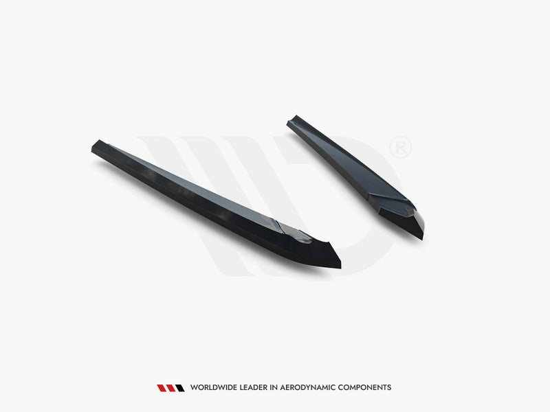 Maxton Design Rear Side Splitters V.2 Audi A6 S-Line Avant C7
