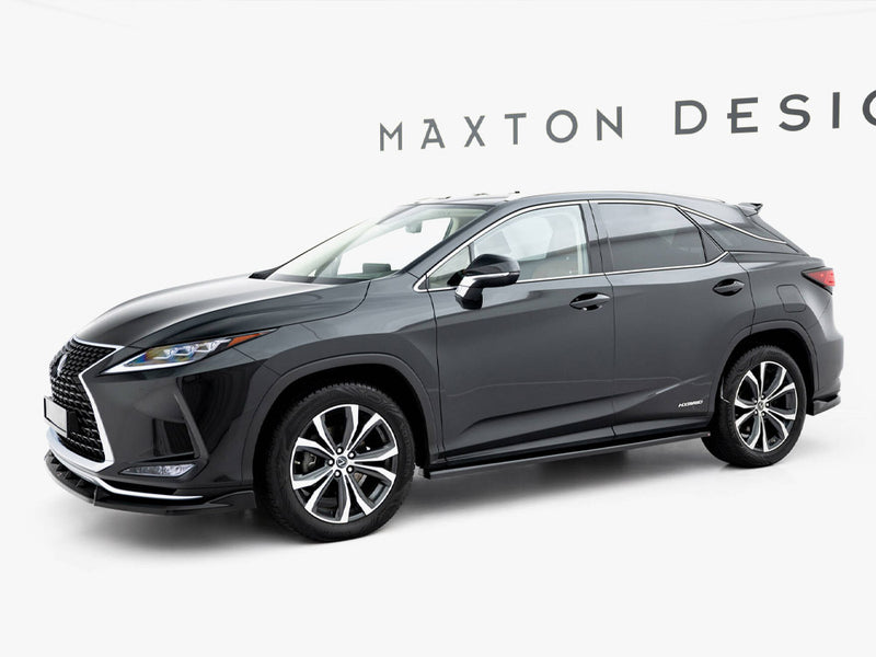 Maxton Design Side Skirts Diffusers V.2 Lexus RX Mk4 Facelift (version without OEM step rails)