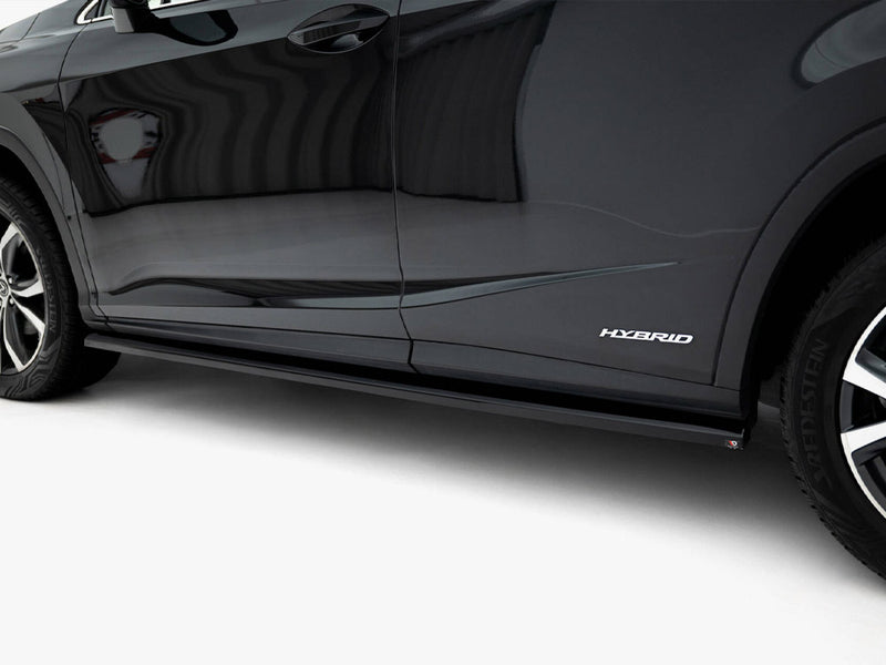 Maxton Design Side Skirts Diffusers V.2 Lexus RX Mk4 Facelift (version without OEM step rails)