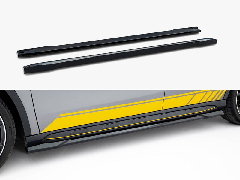 Maxton Design Side Skirts Diffusers V.2 Mercedes-Benz GLA 45 AMG X156