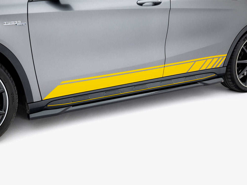 Maxton Design Side Skirts Diffusers V.2 Mercedes-Benz GLA 45 AMG X156
