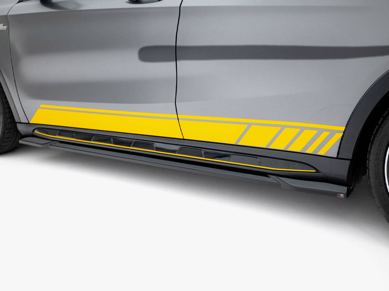 Maxton Design Side Skirts Diffusers V.2 Mercedes-Benz GLA 45 AMG X156