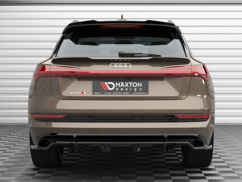 Maxton Design Lower Spoiler CAP Audi e-Tron
