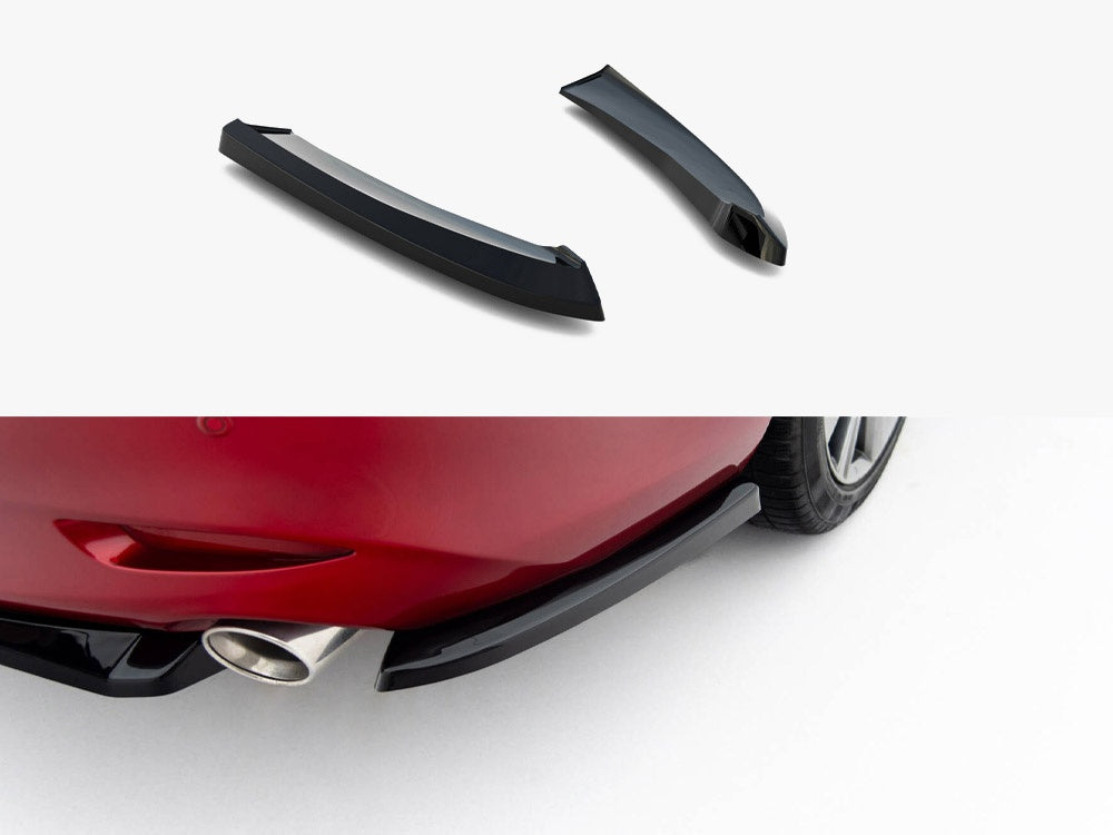 Maxton Design Rear Side Splitters V.2 Mazda 6 Mk3 Facelift