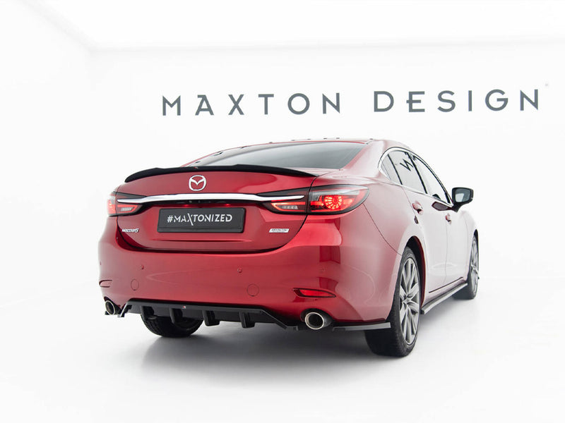 Maxton Design Rear Side Splitters V.2 Mazda 6 Mk3 Facelift