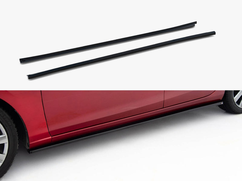 Maxton Design Side Skirts Diffusers V.2 Mazda 6 Mk3 Facelift