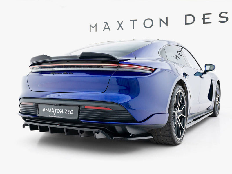 Maxton Design Spoiler CAP 3D Porsche Taycan Turbo S Mk1