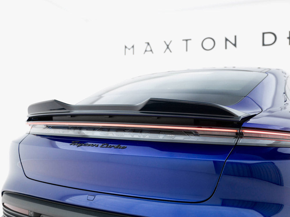 Maxton Design Spoiler CAP 3D Porsche Taycan Turbo S Mk1