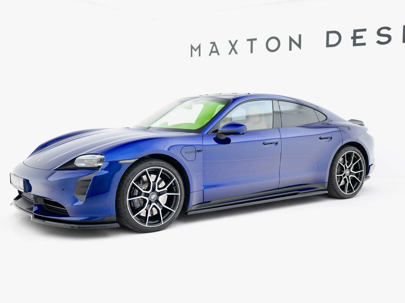 Maxton Design Side Skirts Diffusers Porsche Taycan Turbo S Mk1