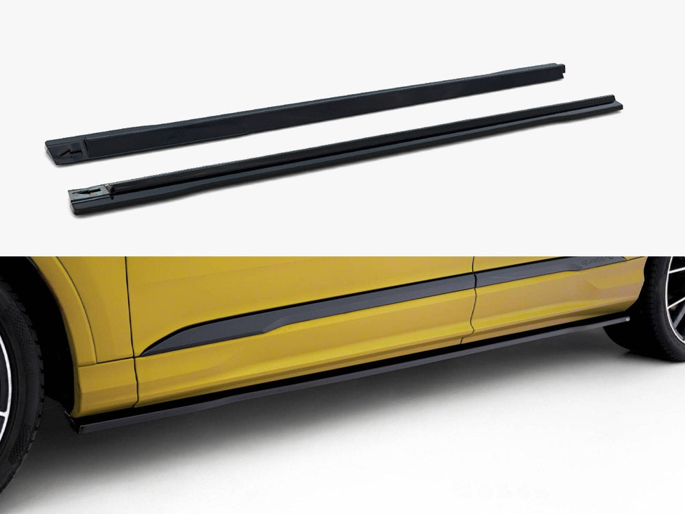 Maxton Design Side Skirts Diffusers Audi SQ7 / Q7 S-Line Mk2 (4M) Facelift