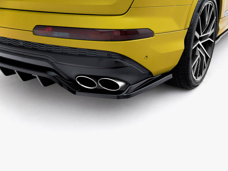 Maxton Design Rear Splitter (Vertical Bars) Audi SQ7 Mk2 (4M) Facelift