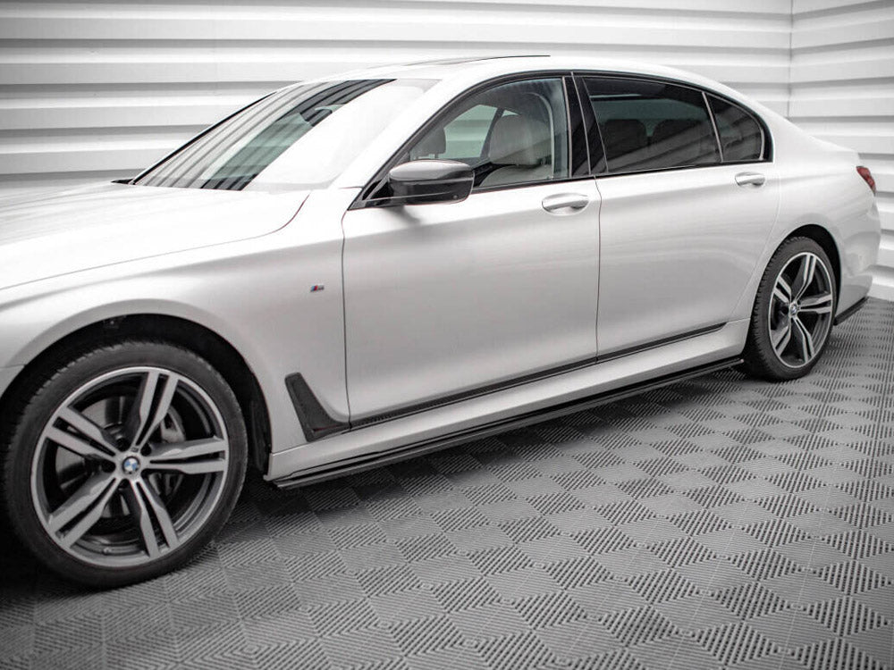 Maxton Design Side Skirts Diffusers V.1 BMW 7 Long M-Pack G12