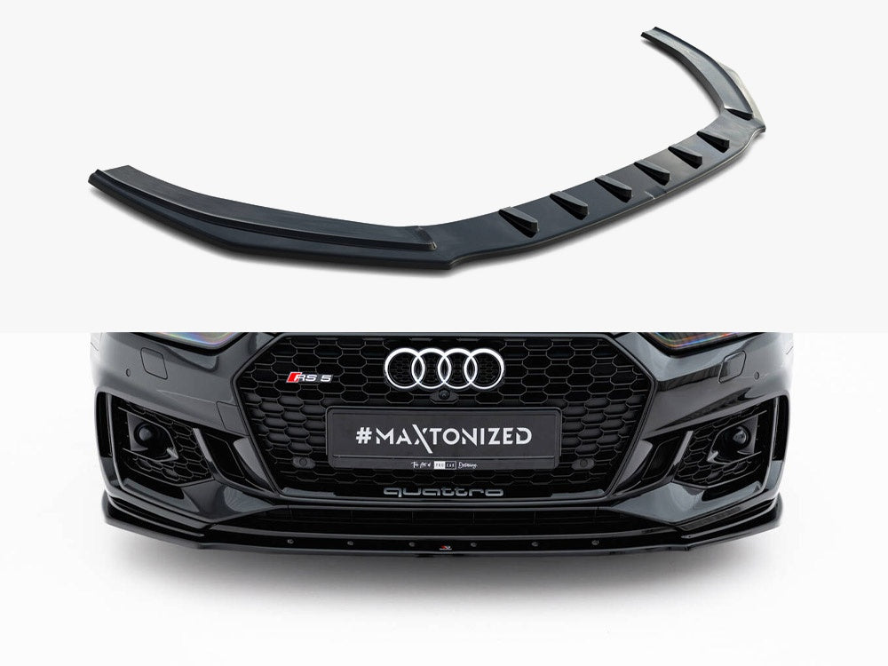 Maxton Design Front Splitter V.1 Audi RS5 Coupe / Sportback F5