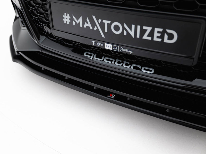Maxton Design Front Splitter V.1 Audi RS5 Coupe / Sportback F5