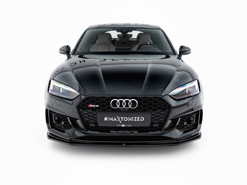 Maxton Design Front Splitter V.2 Audi RS5 Coupe / Sportback F5