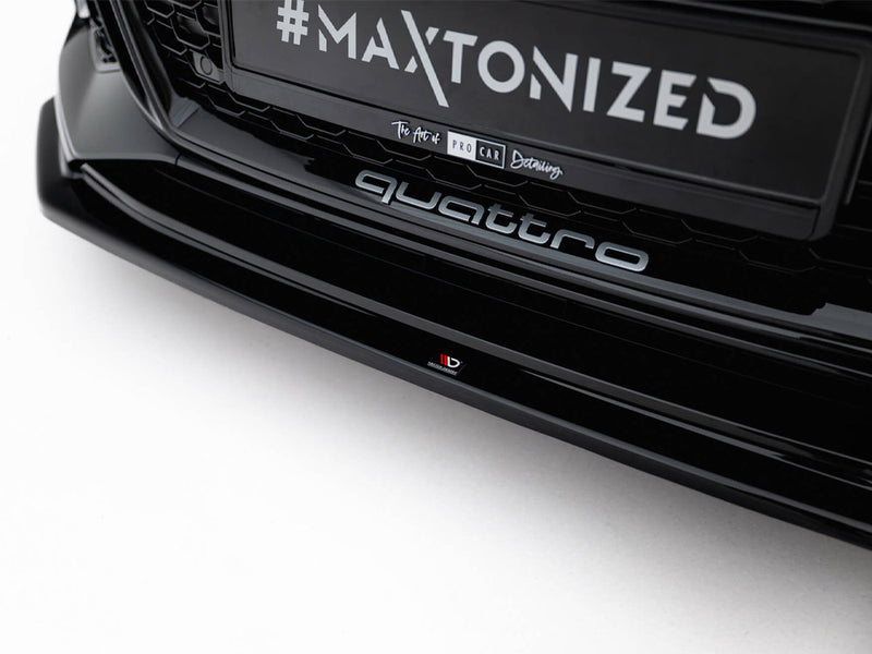 Maxton Design Front Splitter V.2 Audi RS5 Coupe / Sportback F5