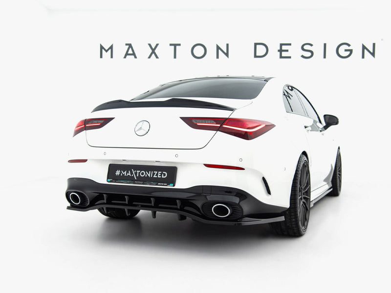 Maxton Design Spoiler CAP 3D Mercedes-Benz CLA Coupe C118 Facelift