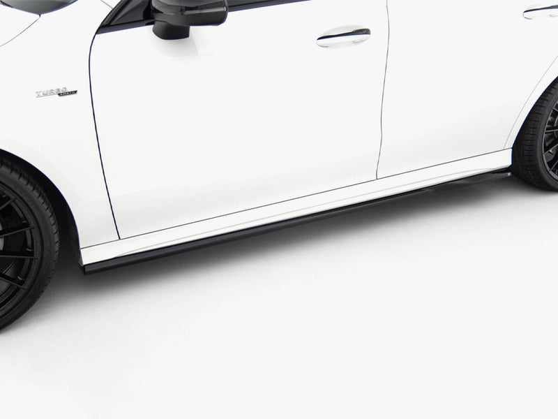 Maxton Design Side Skirts Diffusers Mercedes-AMG CLA 35 / 45 Coupe / Shooting Brake C118 Facelift / X118 Facelift