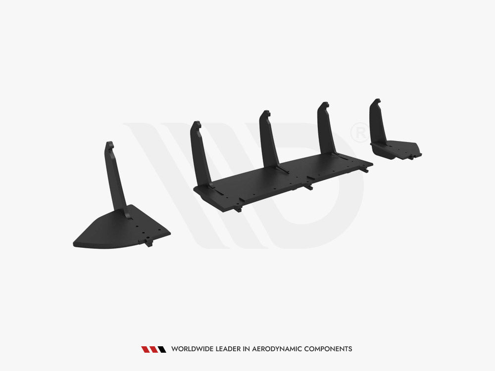 Maxton Design Street PRO Rear Diffuser V.2 Ford Focus RS Mk3