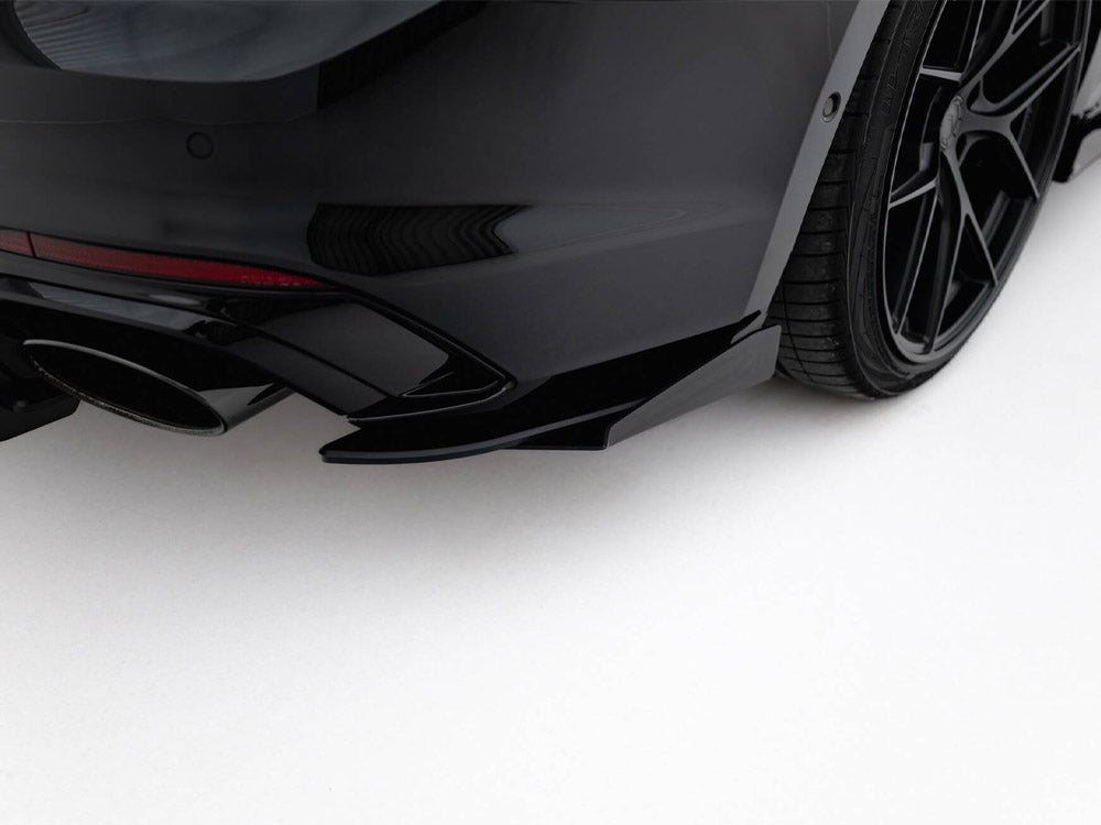 Maxton Design Street Pro Rear Side Splitters + Flaps Audi RS5 Coupe / Sportback F5