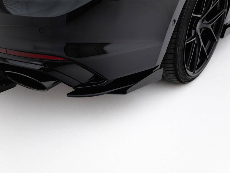 Maxton Design Street Pro Rear Side Splitters + Flaps Audi RS5 Coupe / Sportback F5