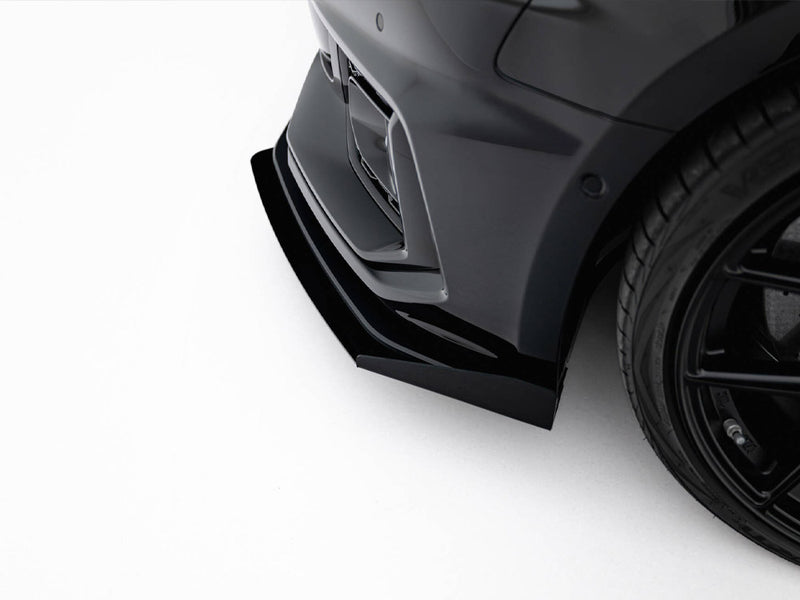 Maxton Design Street PRO Front Splitter V.1 + Flaps Audi RS5 Coupe / Sportback F5