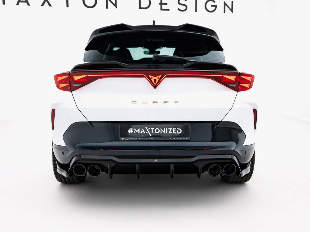 Maxton Design Rear Valance V.3 + Exhaust Ends Imitation Cupra Formentor Mk1 Facelift