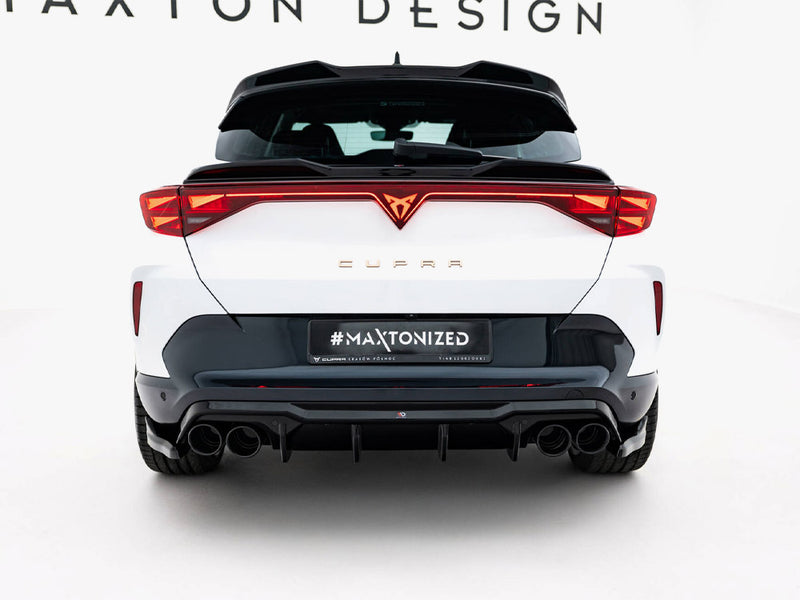 Maxton Design Rear Valance V.3 + Exhaust Ends Imitation Cupra Formentor Mk1 Facelift