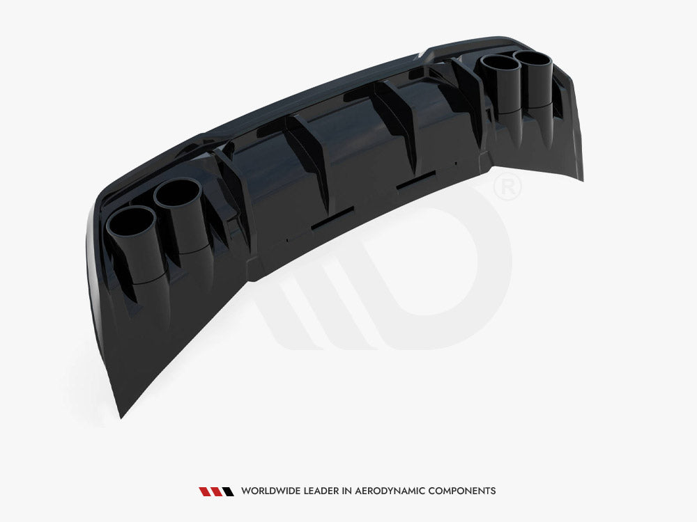 Maxton Design Rear Valance V.3 + Exhaust Ends Imitation Cupra Formentor Mk1 Facelift