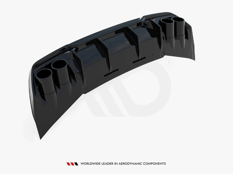 Maxton Design Rear Valance V.3 + Exhaust Ends Imitation Cupra Formentor Mk1 Facelift