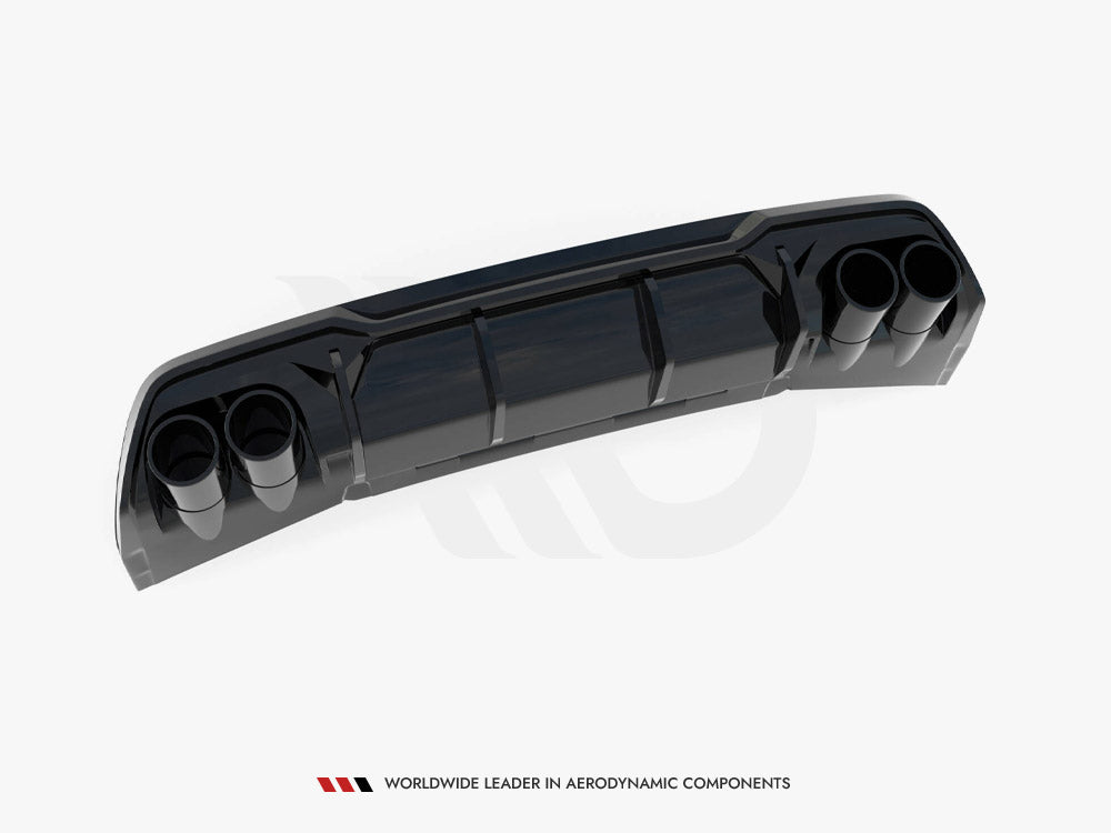 Maxton Design Rear Valance V.3 + Exhaust Ends Imitation Cupra Formentor Mk1 Facelift