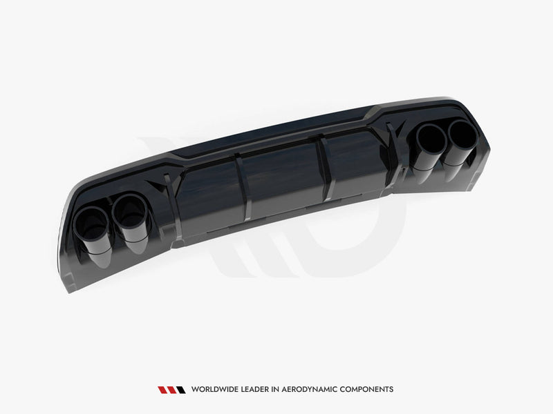 Maxton Design Rear Valance V.3 + Exhaust Ends Imitation Cupra Formentor Mk1 Facelift